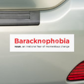barakofobie bumpersticker (Op auto)