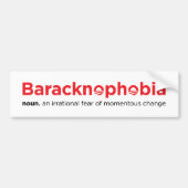 barakofobie bumpersticker (Voorkant)