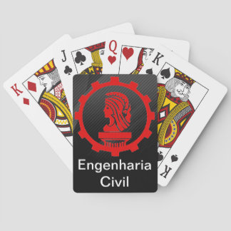 Baralho Poker Engenharia Civil Pokerkaarten
