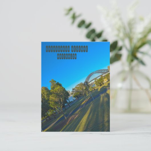 Barangaroo Reserve Briefkaart (Staand voorkant)