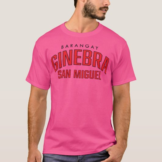 Barangay Ginebra San Miguel T-shirt (Voorkant)