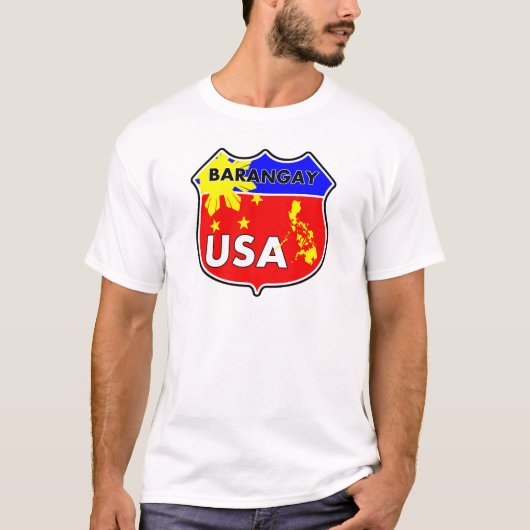 Barangay USA T-shirt (Voorkant)