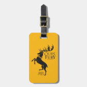 Baratheon Sigil - Ours is de Furie Bagagelabel (Voorkant verticaal)