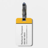 Baratheon Sigil - Ours is de Furie Bagagelabel (Achterkant verticaal)