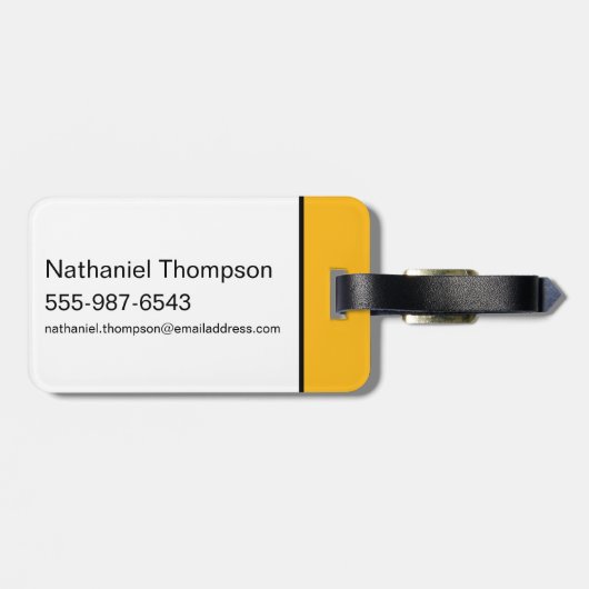 Baratheon Sigil - Ours is de Furie Bagagelabel (Achterkant horizontaal)