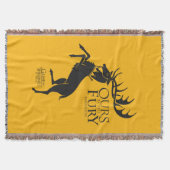 Baratheon Sigil - Ours is de Furie Deken (Voorkant)