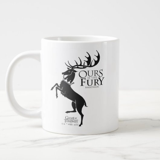 Baratheon Sigil - Ours is de Furie Grote Koffiekop (Links)
