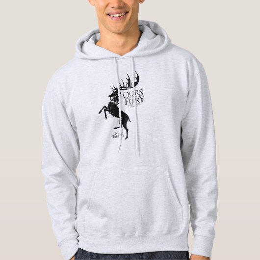 Baratheon Sigil - Ours is de Furie Hoodie (Voorkant)