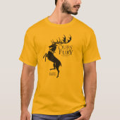 Baratheon Sigil - Ours is de Furie T-shirt (Voorkant)