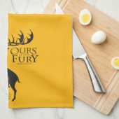 Baratheon Sigil - Ours is de Furie Theedoek (Quarter Fold)