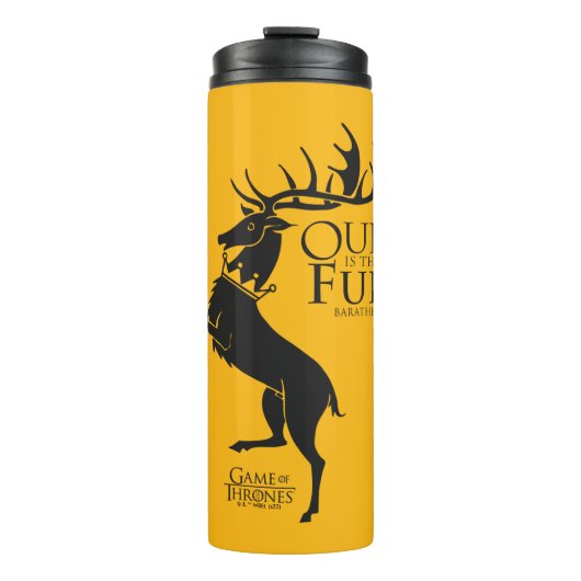 Baratheon Sigil - Ours is de Furie Thermosbeker (Voorkant)