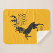 Baratheon Sigil - Ours is the Fury Sherpa Deken (Voorkant (horizontaal))