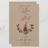 Barato de hadas Romántico Castillo de Garland Boda (Voorkant / Achterkant)