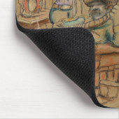 Baratone weghalen - Mousepad Muismat (Hoek)