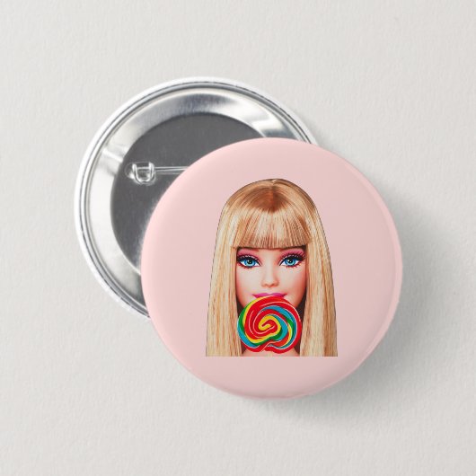 Barb Button (Voorkant /achterkant)