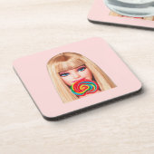 Barb Drank Coaster Bier Onderzetter (Linkerzijde)