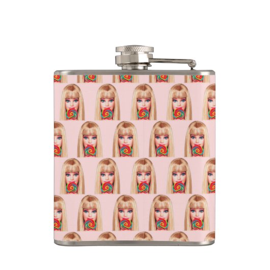 Barb Flask Heupfles (Achterkant)