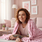 Barb Fleece Blanket Deken