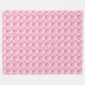 Barb Fleece Blanket Deken (Voorkant (Horizontaal))