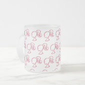 Barb koffiemok matglas koffiemok (Voorkant links)
