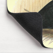 Barb Pigeon Standaard Zwart Muismat (Hoek)