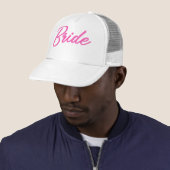 BARB Roze Malibu Doll Thémed Bride Bachelorette Trucker Pet (In situ)
