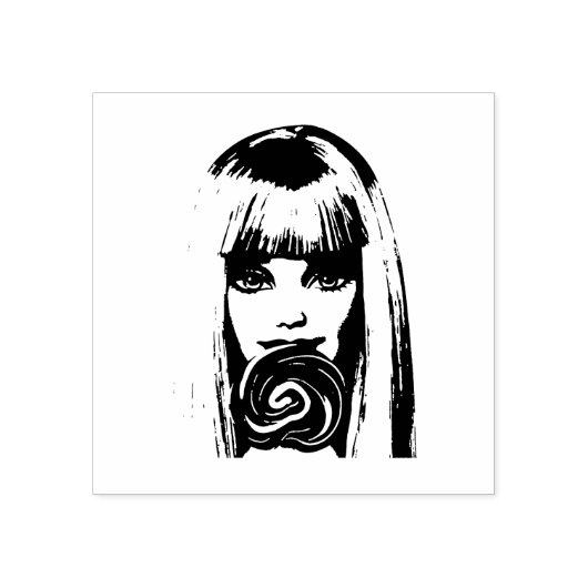 Barb Rubber Stamp Rubberstempel (Afrduk)