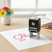 Barb Self-inking Stamp Zelfinktende Stempel