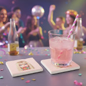 Barb Stone Coaster Stenen Onderzetter