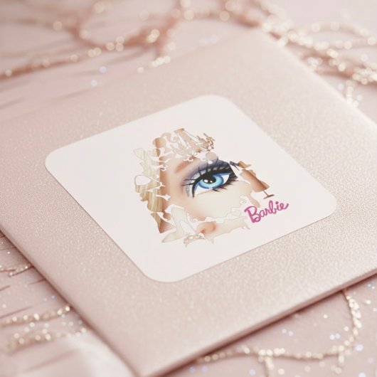 Barb Vierkante Sticker