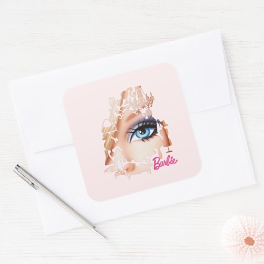 Barb Vierkante Sticker (Envelop)