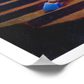 Barbaar met Skelet Tovenaar Poster (Hoek)