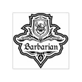 Barbaar Rubberstempel (Afrduk)