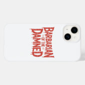 Barbaar van de vervloekte Gothic Horror Case-Mate iPhone Case (Achterkant (horizontaal))