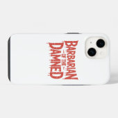 Barbaar van de vervloekte Gothic Horror iPhone Hoesje (Achterkant horizontaal)