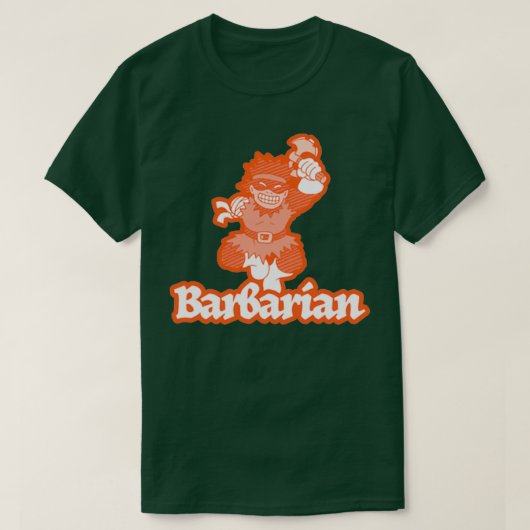 Barbaarse Cartoon T-shirt (Design voorkant)