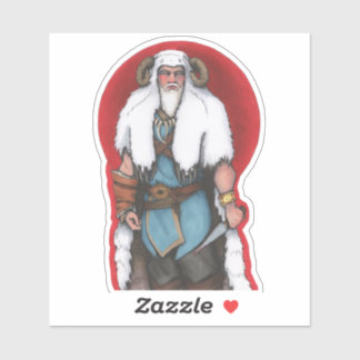 barbaarse chef sticker