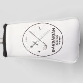 Barbaarse Golfsport Golfheadcover (Voorkant)