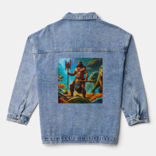 Barbaarse Koning Denim Jas Jacket
