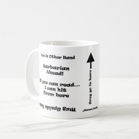 Barbaarse Mok (Voorkant links)