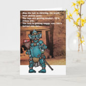 BARBAARSE VERJAARDAG KAART (Gele Bloem)