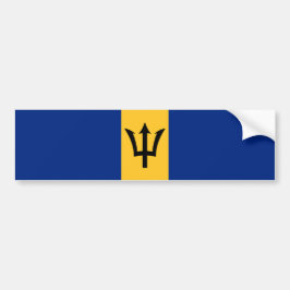 Barbadiaanse Vlag (Barbados) (Bajan) Bumpersticker