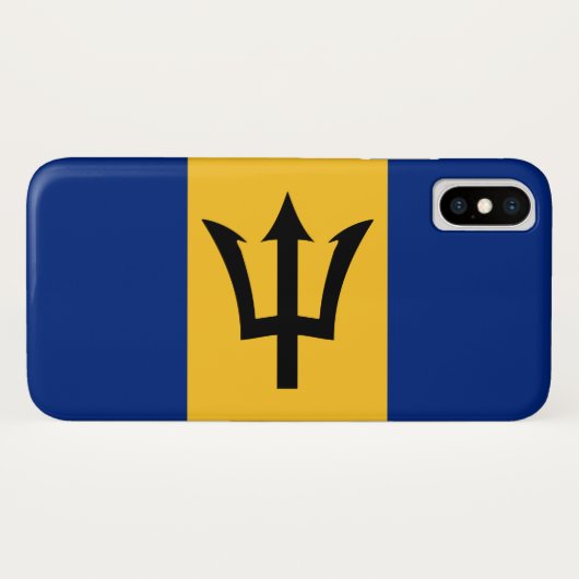 Barbadiaanse vlag (Barbados) (Bajan) Case-Mate iPhone Case (Achterkant (horizontaal))