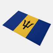 Barbadiaanse vlag (Barbados) (Bajan) Deurmat (Schuin)