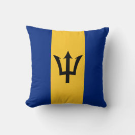 Barbadiaanse vlag (Barbados) (Bajan) Kussen