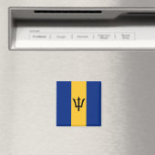 Barbadiaanse vlag (Barbados) (Bajan) Magneet (Insitu (Vaatwasser))