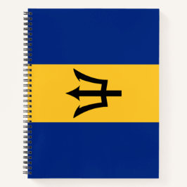 Barbadiaanse vlag (Barbados) (Bajan) Notitieboek