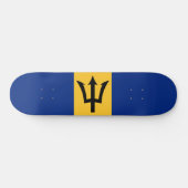 Barbadiaanse vlag (Barbados) (Bajan) Persoonlijk Skateboard (Horizontaal)