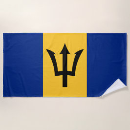 Barbadiaanse vlag (Barbados) (Bajan) Strandlaken