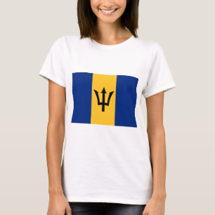 Barbadiaanse vlag (Barbados) (Bajan) T-shirt